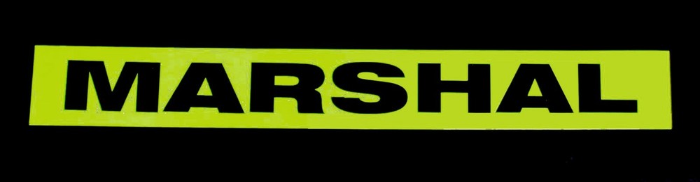 MARSHAL Fluorescent Self Adhesive Sticker