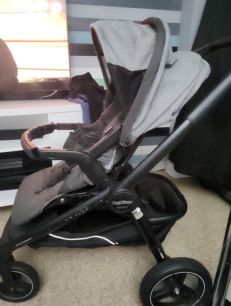 Peg Perego Team Stroller - Atmosphere - Can convert to Double stroller