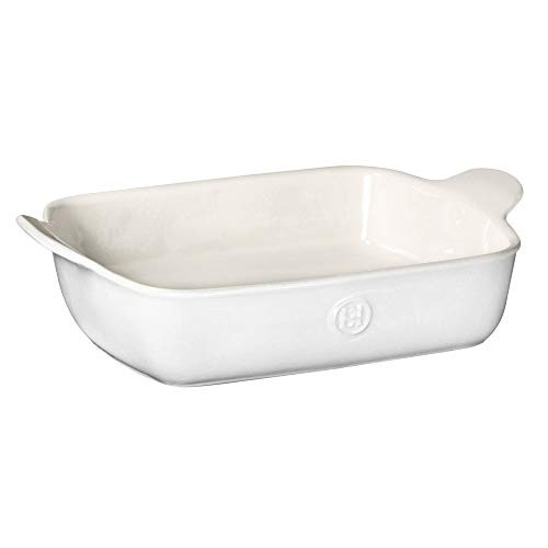 11" x 8" Medium Rectangular Baker - Modern Classics Collection | Sugar White