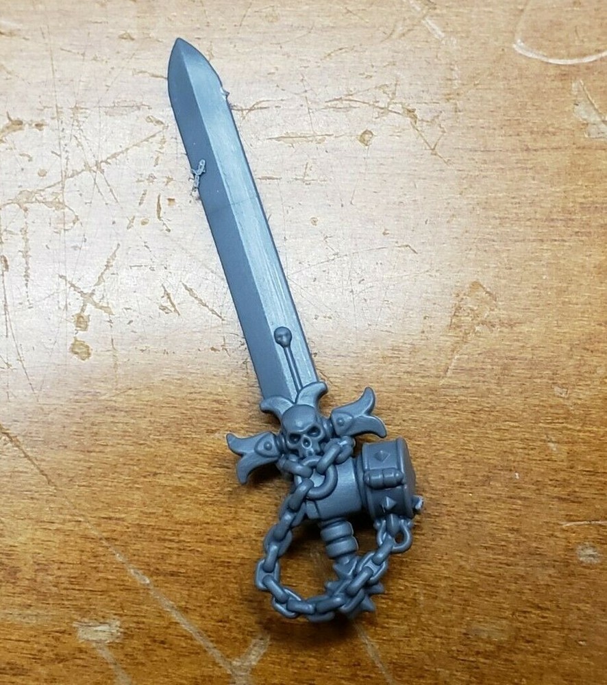 Warhammer 40k Black Templar Bits Marshal Relic Power Sword