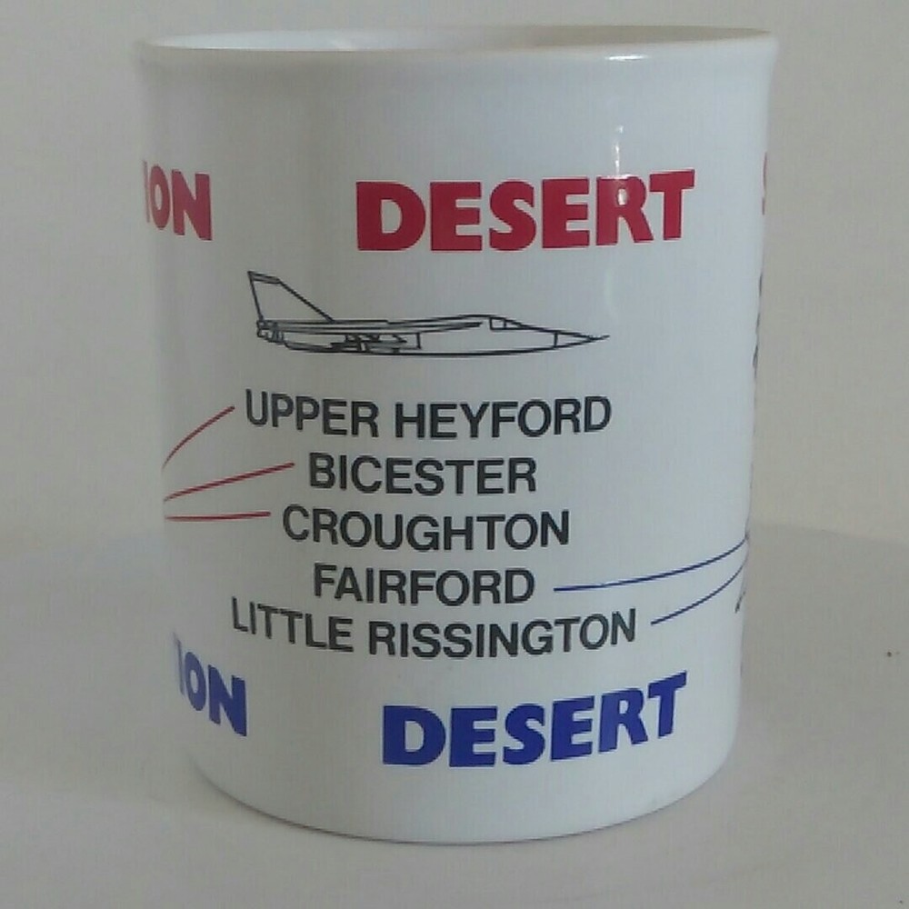 Operation Desert Storm Coffee Mug Vintage