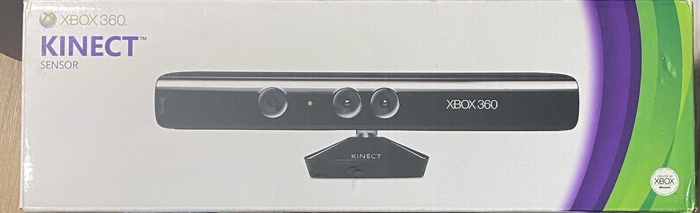 XBox 360 Kinect Sensor Model 1414 + Kinect Adventures Microsoft. Open Box