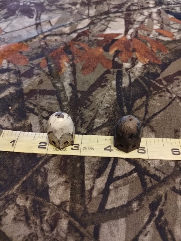 Propeller Cone Nut Mercury Lot Of 2 Plastic