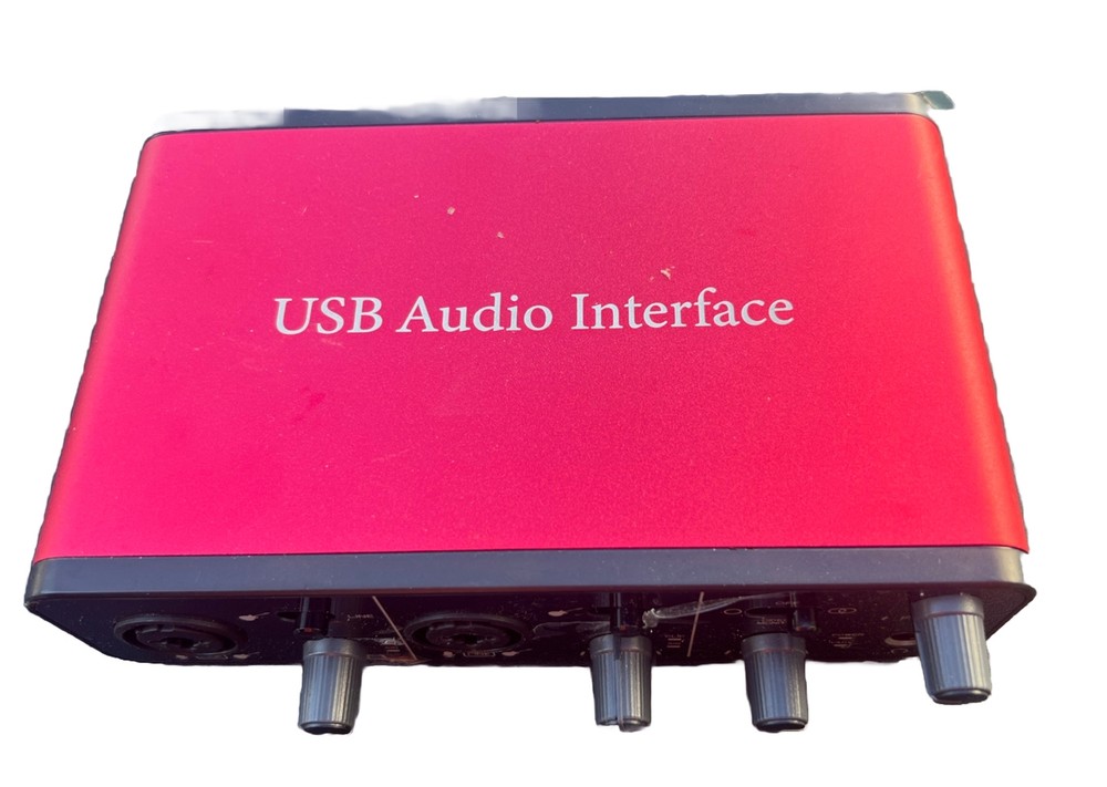 2i2 Audio Interface Audio Interface Microphone Preamps with 48V Phantom Power...