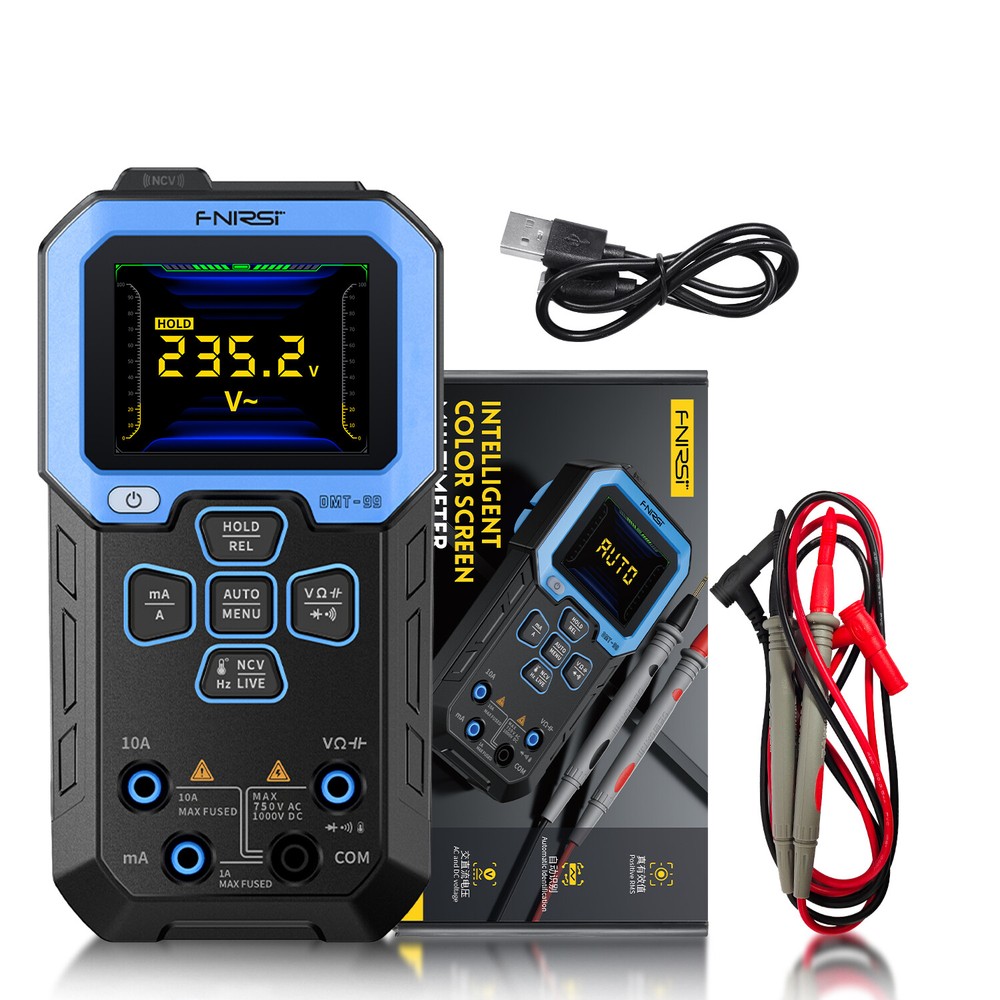FNIRSI Digital Multimeter Intelligent Automatic Recognition Multiple Measurement