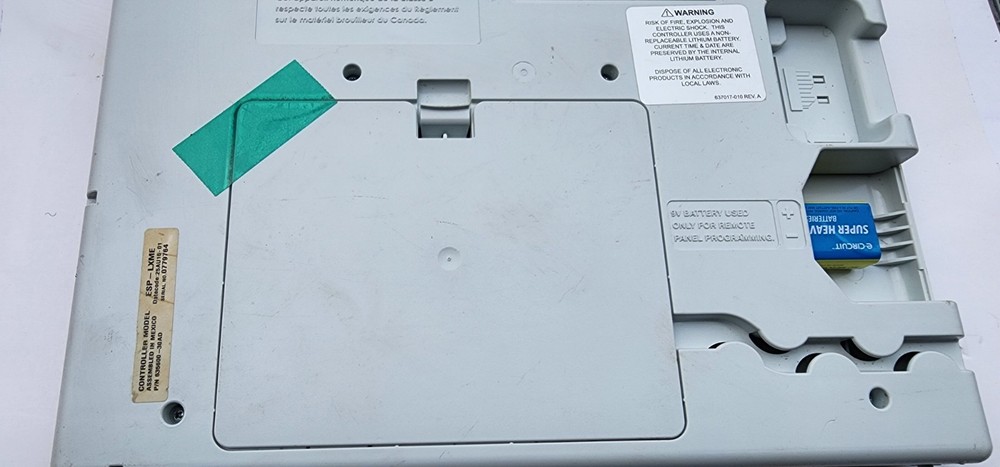 Rain Bird ESP-LXME Controller Front Control Panel Replacement Part Only