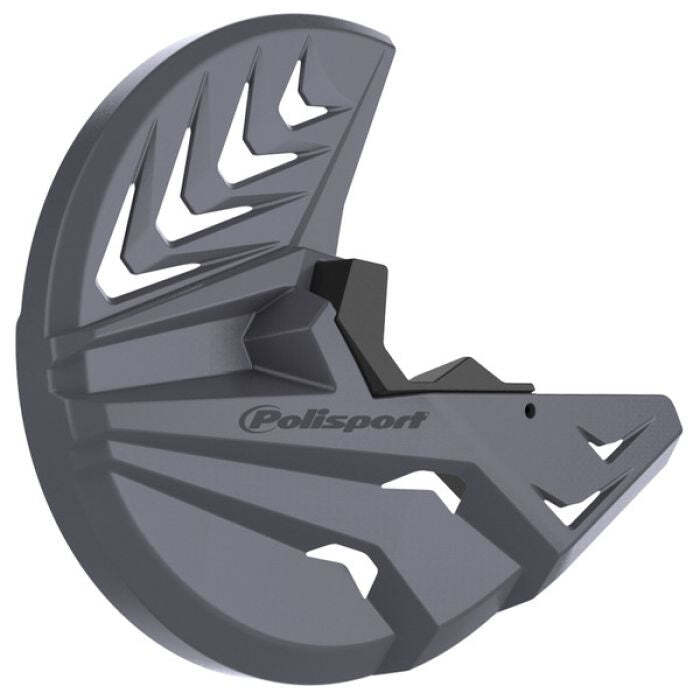 POLISPORT DISK & BOTTOM FORK PROTECTOR NARDO GREY /BLACK