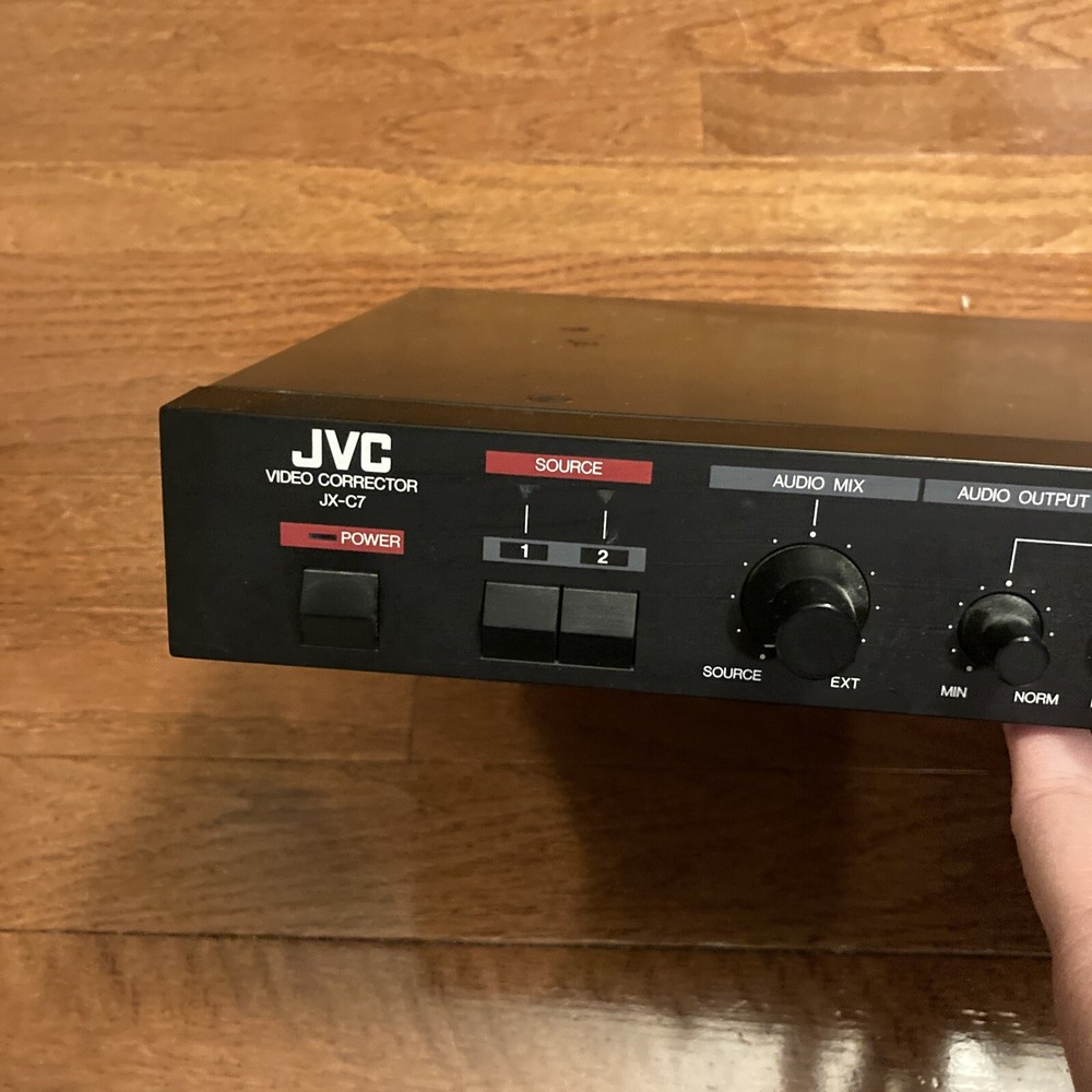 JVC JX-C7 Video Corrector not tested
