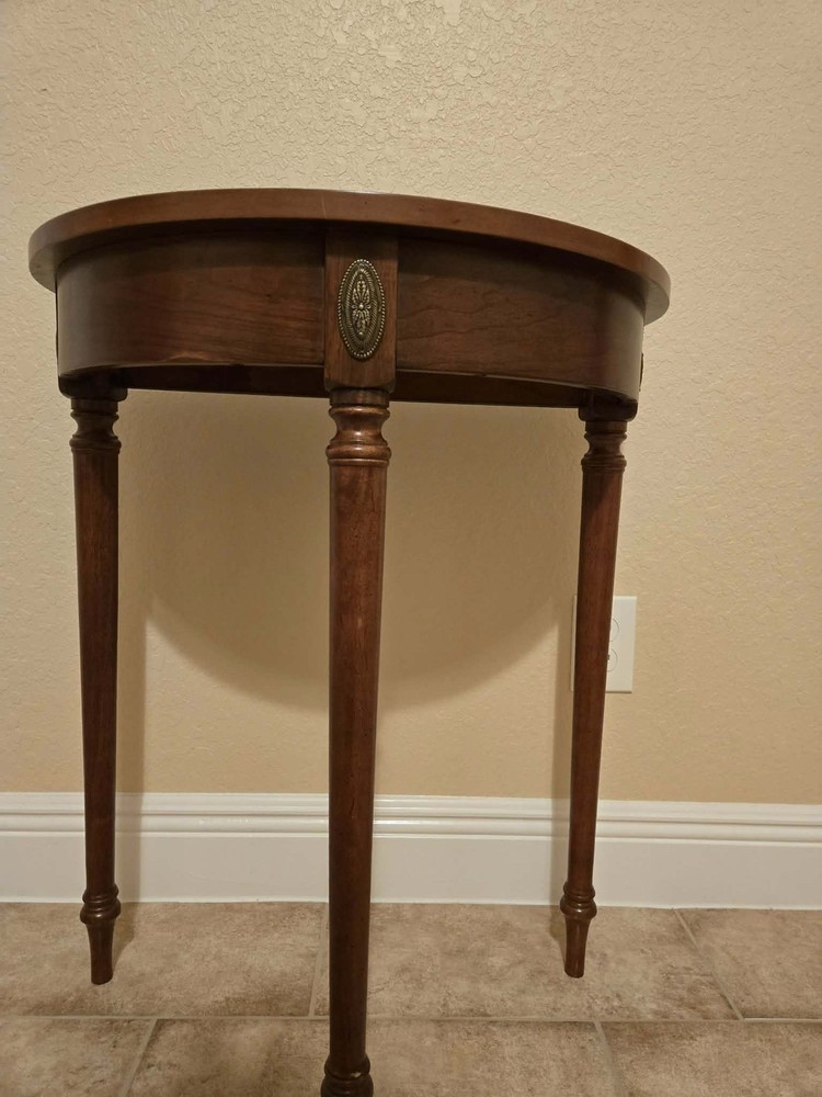 Bombay half moon table