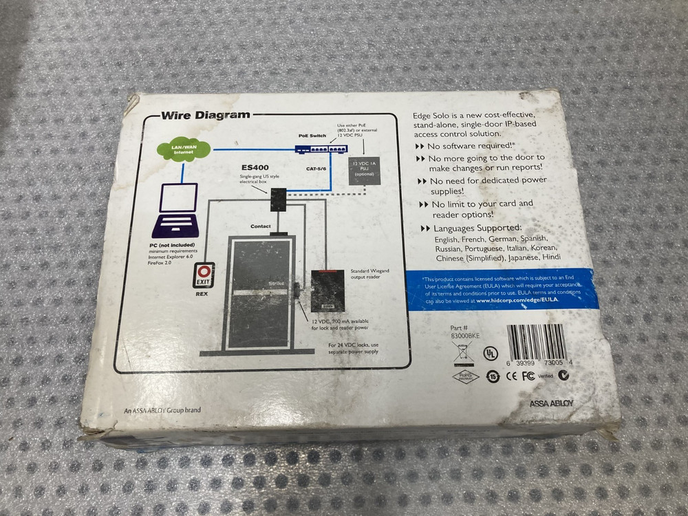 HID EdgePlus Solo ES400 83000BKE IP-based Controller