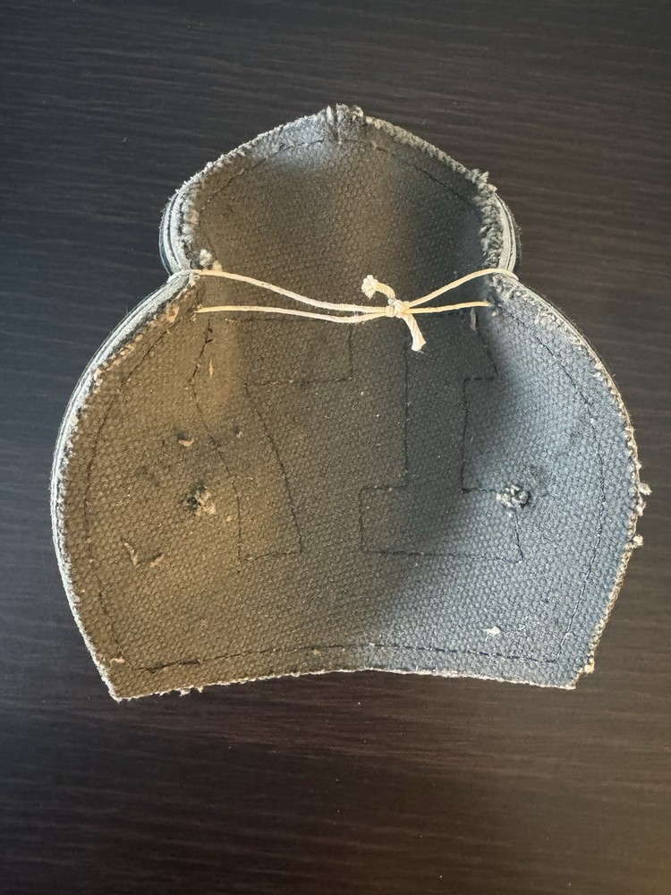 Leather Fire Helmet Front Boston Style #17 Shield