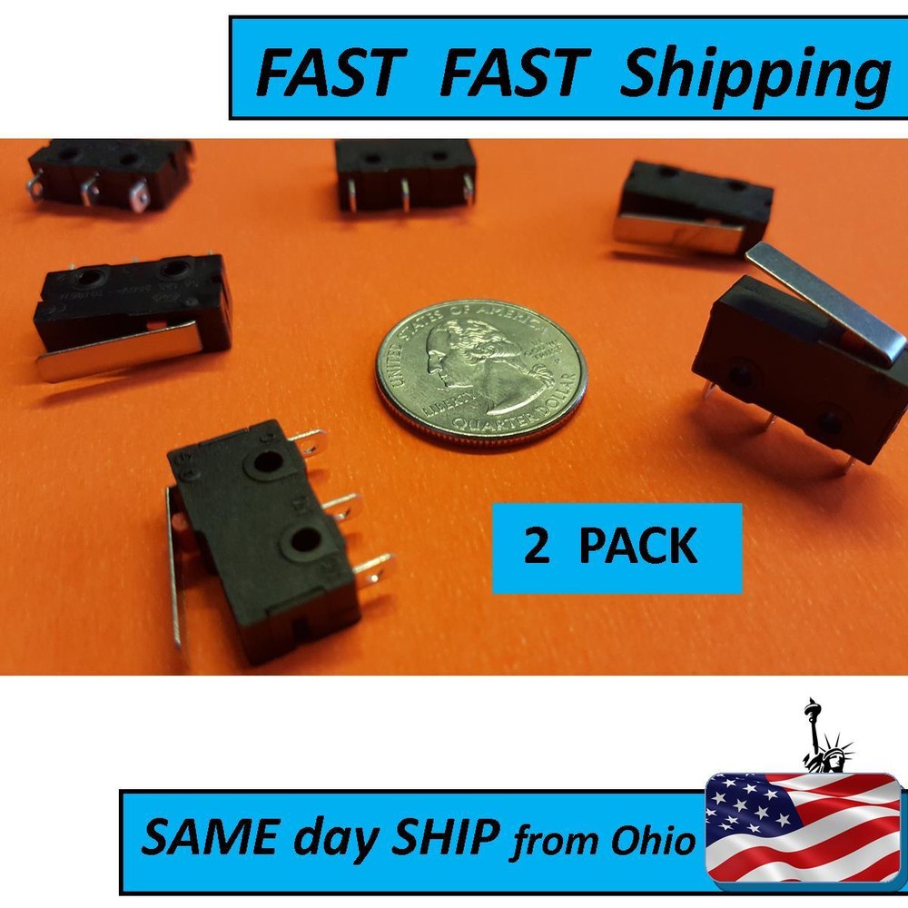 SMALL Micro Switch / Limit switch ---- 2 PACK