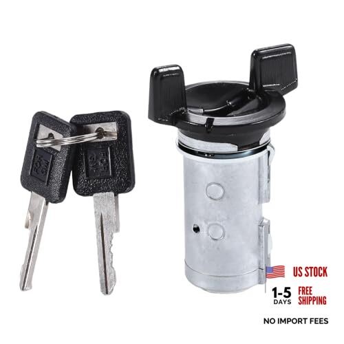 Ignition Starter Switch Lock Cylinder with Keys for Chevy C1500 C2500 C3500
