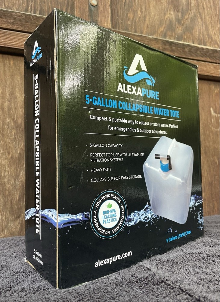 Alexapure 5 Gallon Collapsible Water Container