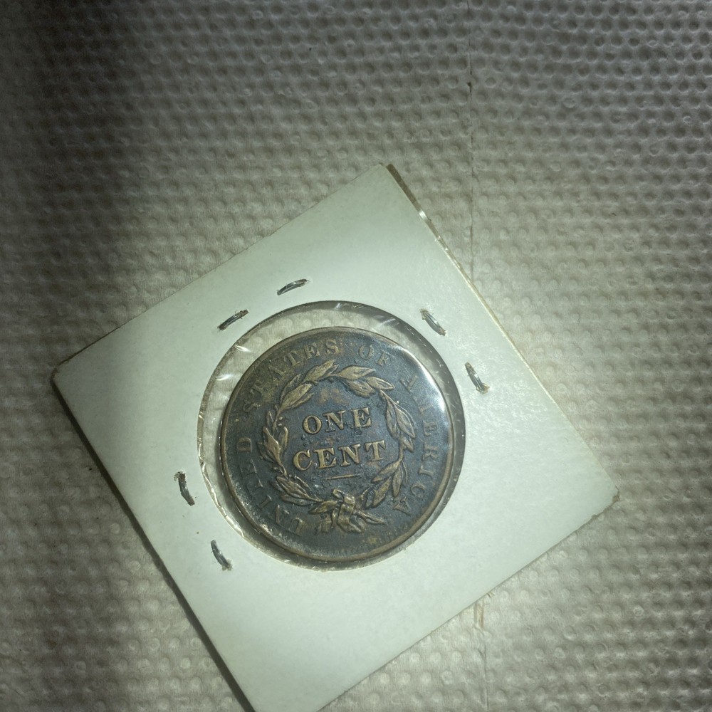 1837 US CORONET HEAD LARGE CENT