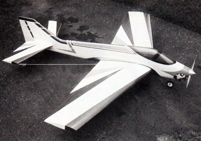 Brushfire .60 Pattern 66" Wingspan RC Model Airplane Printed Plans & Templates