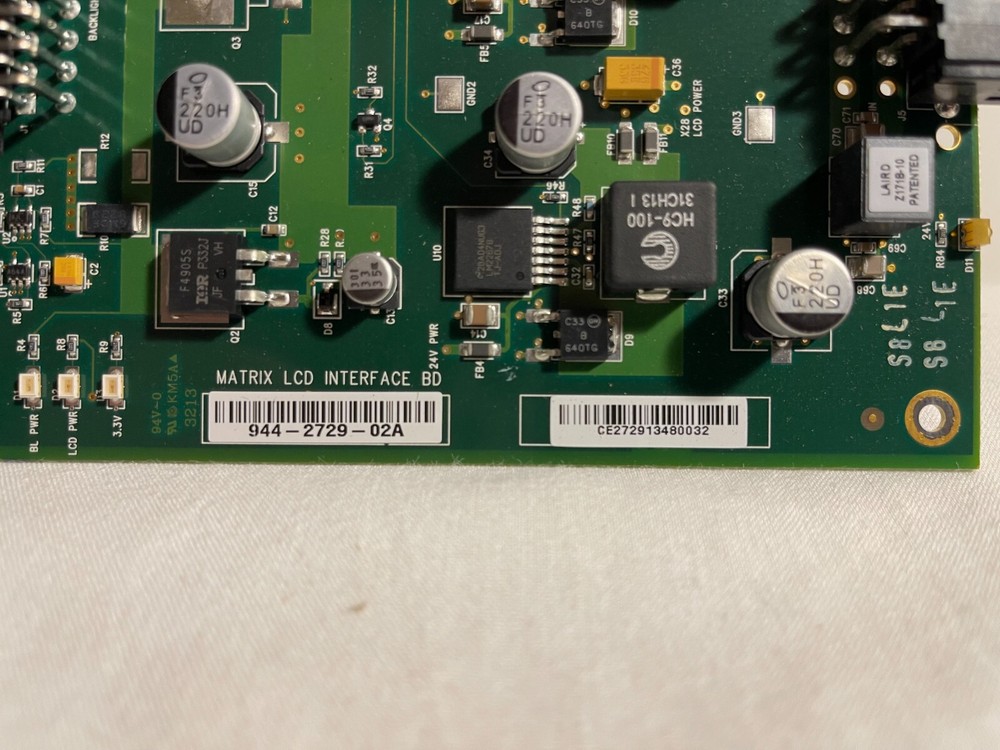 Planar MX46HDL Matrix LCD Interface Board 944-2729- 02A / Used