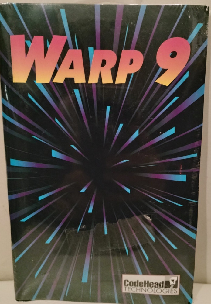 Warp 9 (formerly Quick ST) CodeHead Technologies; Atari ST Disk w/ Manual CIB