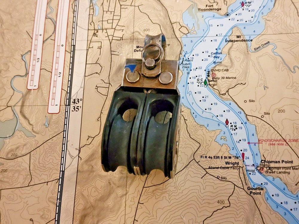 Harken 1" Sheave Double Block