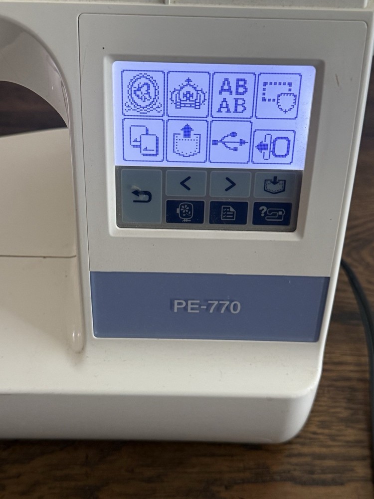 Brother Embroidery Machine PE770 - USED - WORKING!!