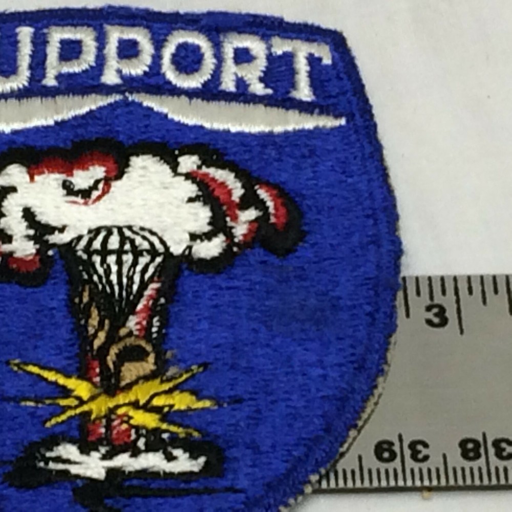 Vintage Badge Patch 82 Discom Support