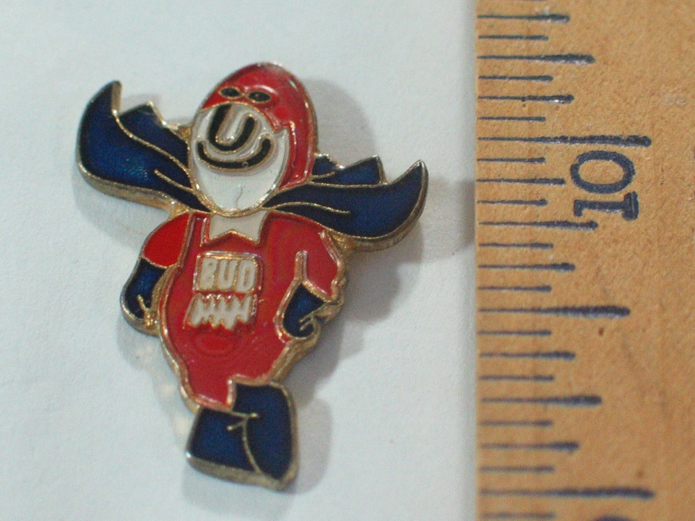 Vintage Bud Man Enamel Pin