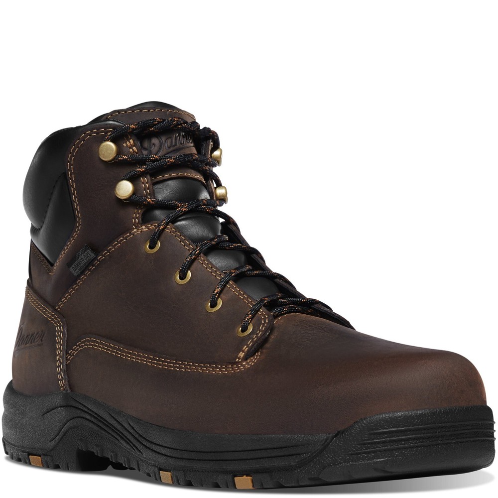 DANNER® CALIPER 6" BROWN AL WORK BOOTS 19453 - ALL SIZES - NEW