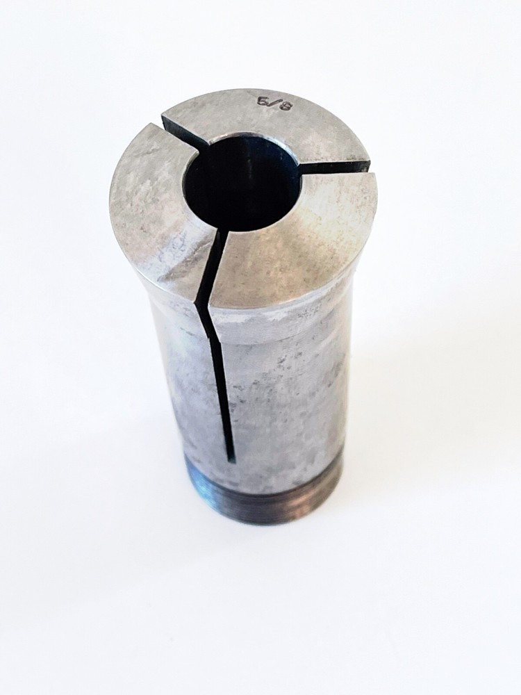 5/8" Round Collet 5C .576" W/ External Internal Thread .625"