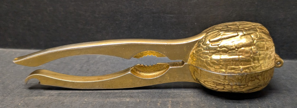 Mid-Century Walnut Nut Cracker Nutcracker Bar Tool BMF/N W. Germany