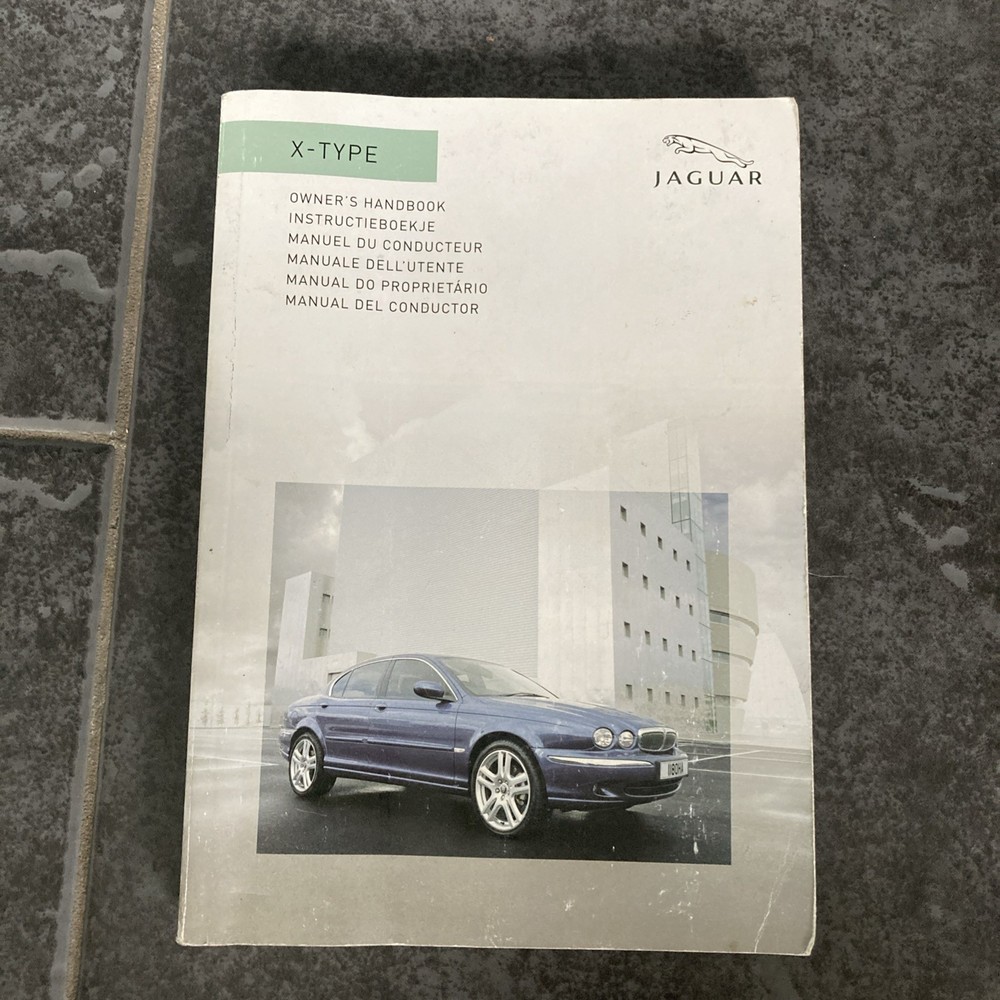 Jaguar X - Type Owners Handbook