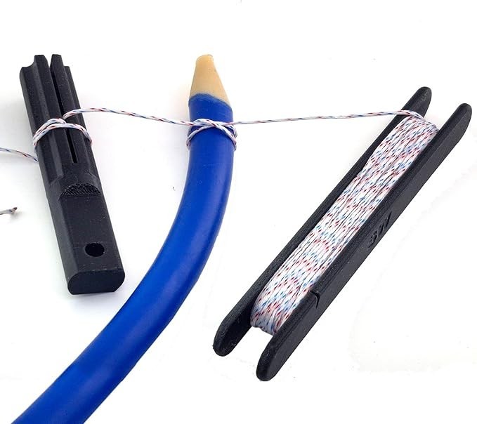 Speargun Rubber Band Tying Tool Kit – Line Holder &Pulling Tool