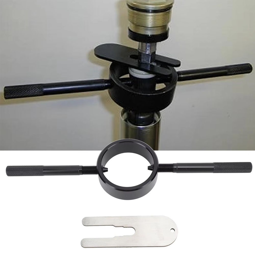 Motorcycle Fork Spring Compressor Tool Kit Fit with Upside Down Streetbike