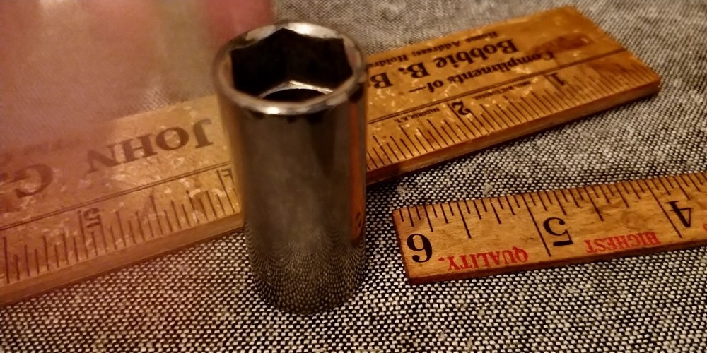 Matco Tools BD186 9/16" 6 Point Semi Deep Well Socket 3/8” drive