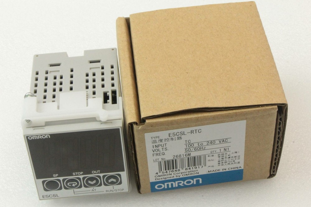 NEW 1PCS Omron Temperature Controller E5CSL-RTC E5CSLRTC 100-240V