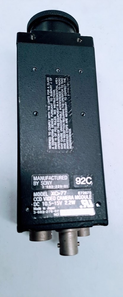 Sony XC77 Industrial Machine Vision CCD Video Camera Module