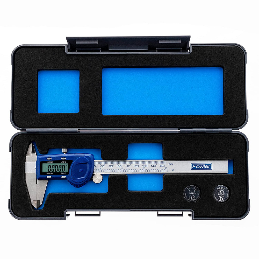 Xtra-Value 0-6" Digital Caliper - Precision Measuring Tool in Blue