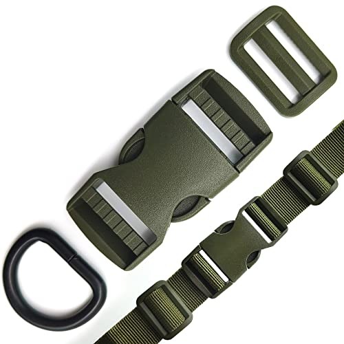 Buckles Strap 1 Inch: Nylon Webbing Straps 10 Yards, Quick Side Release