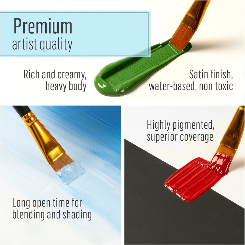 Multi-Surface Paint in Assorted Colors 2 Ounce, Bark Brown