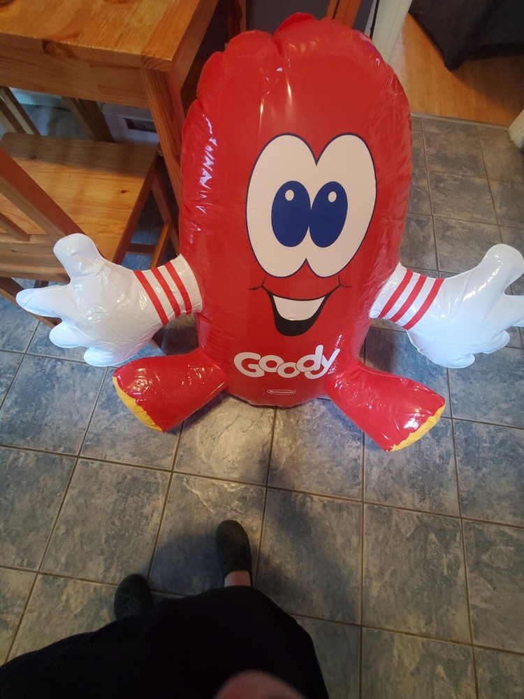 Inflatable Advertisement For McCormicks Candy Canada Goody Character 1988