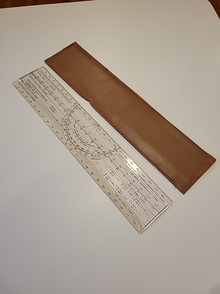 1957 Kane Avigation Plotter Mark IV With Case - KANE Aero ST Paul MN