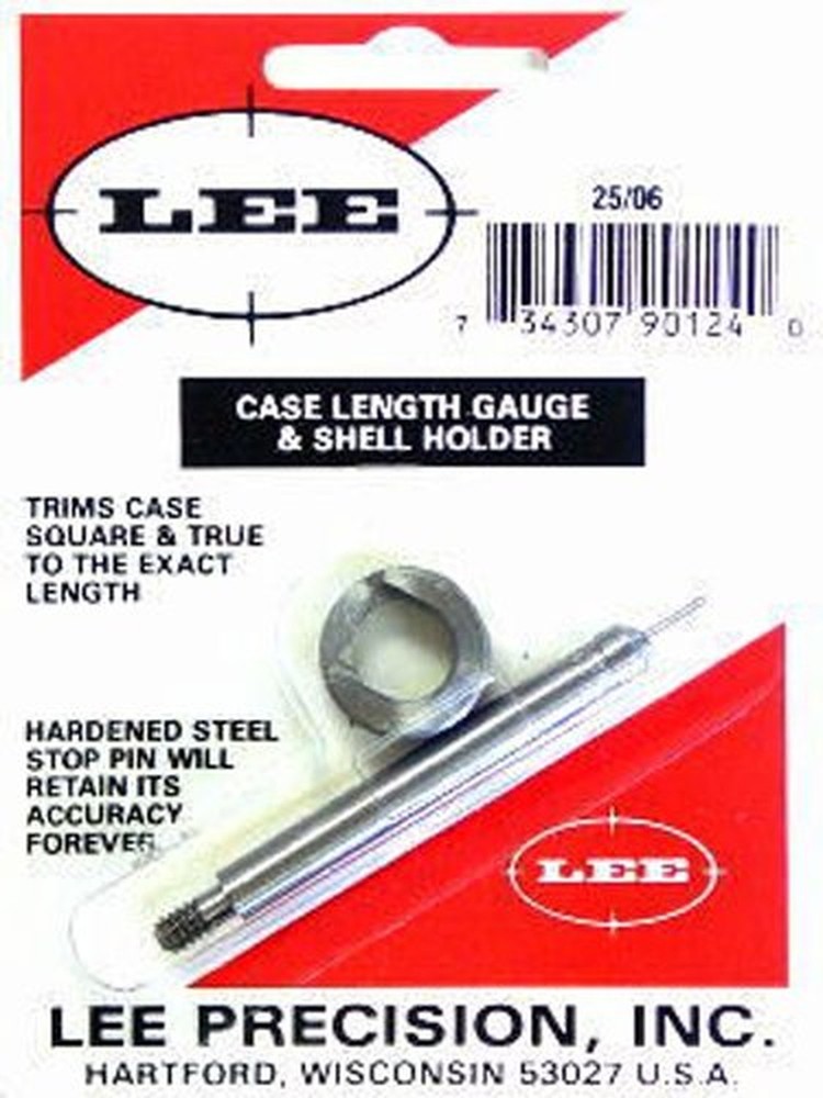 LEE PRECISION 25/06 Rem Gauge/Holder