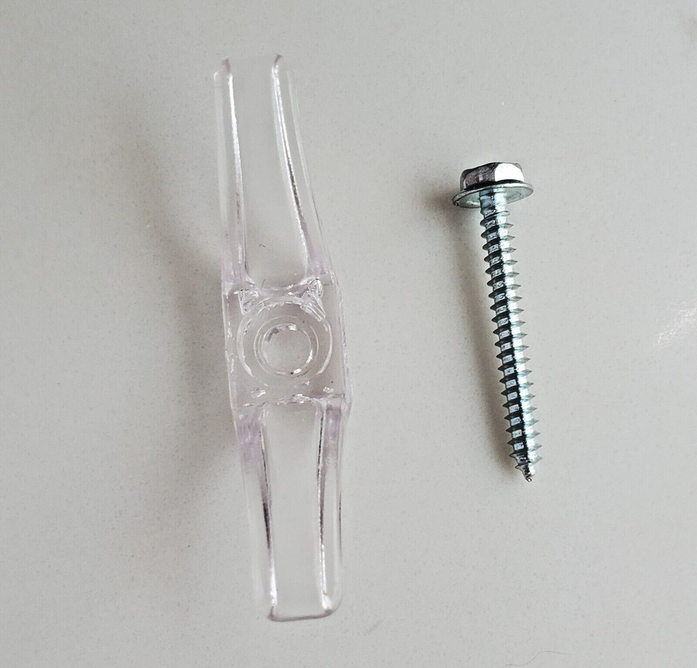 Window Blind Cord Cleats Clear 12 PACK