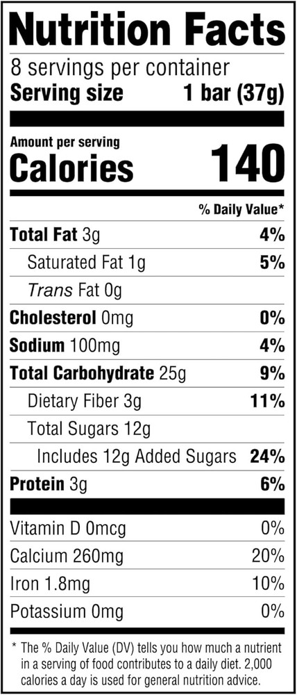 n Grocery, Cinnon Fruit & Grain Cereal Bars,8 Ct