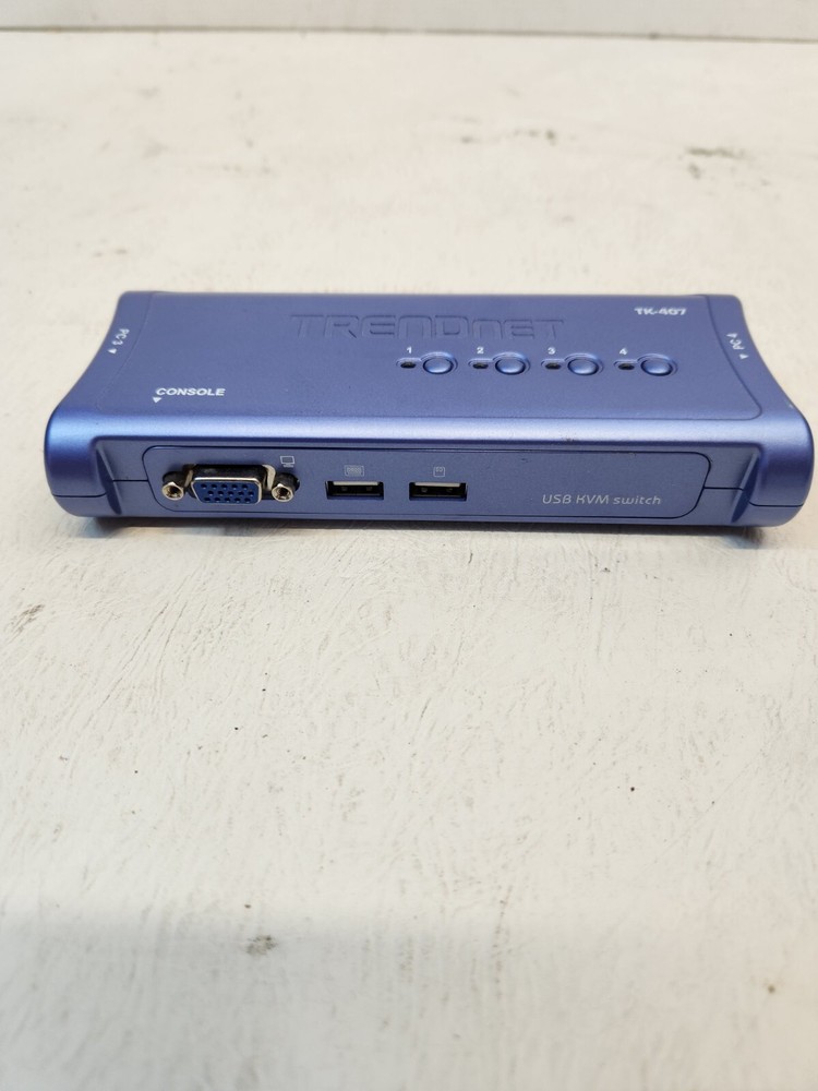 TRENDnet TK-407 4-Port USB KVM Switch UNIT ONLY