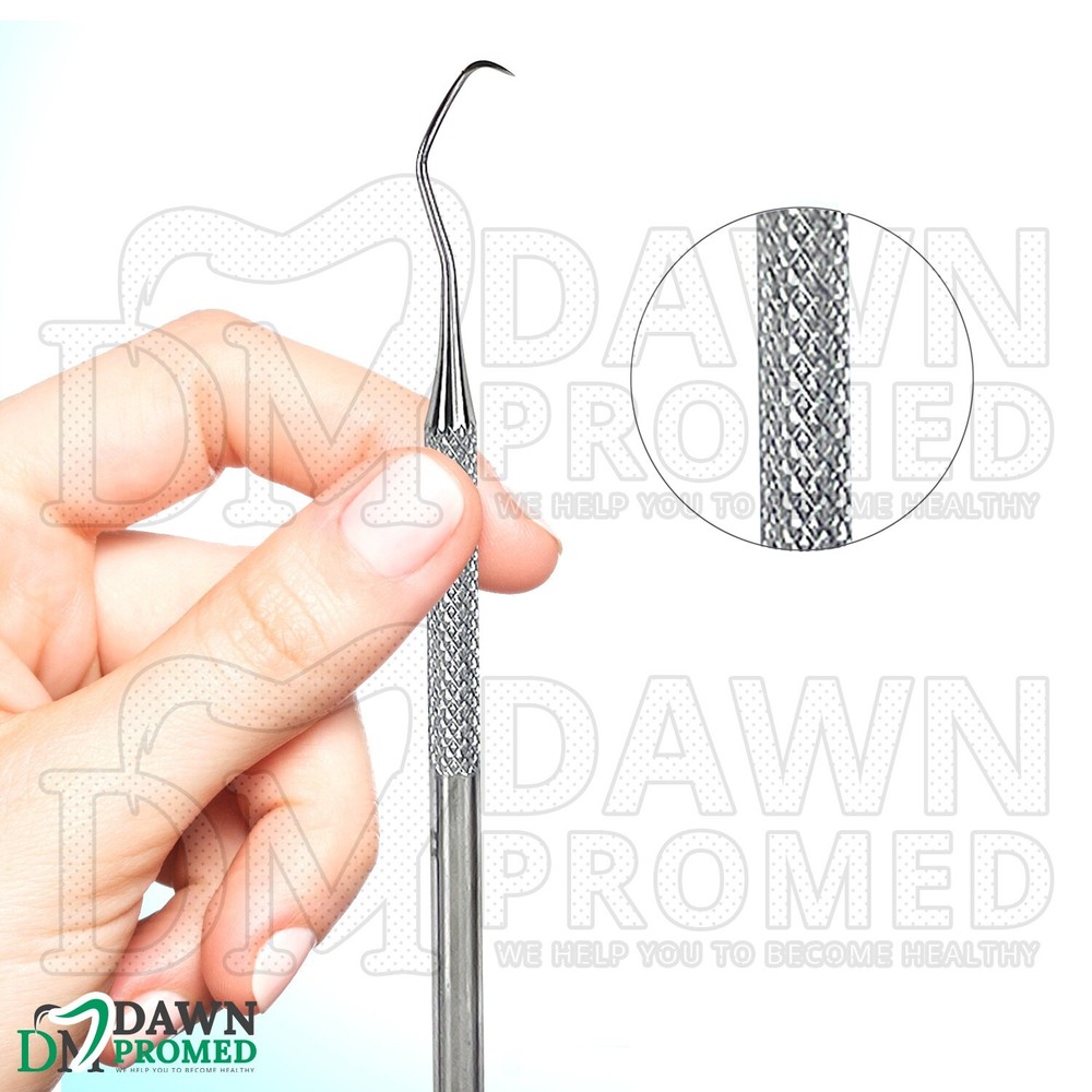 25 Pcs Dental Probe #5 Explorer Double Ended Denture Instruments German Grade