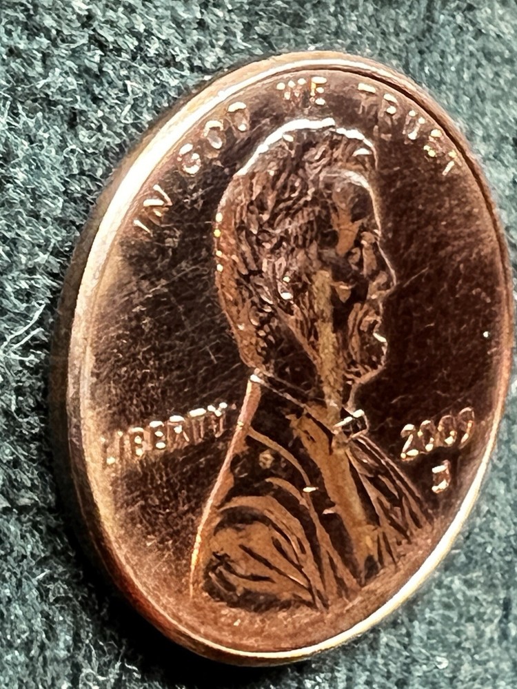 2009-D Bicentennial 1C ,LOG CABIN, Errors,VERY RED,VERY BEAUTIFUL! Great Value!!