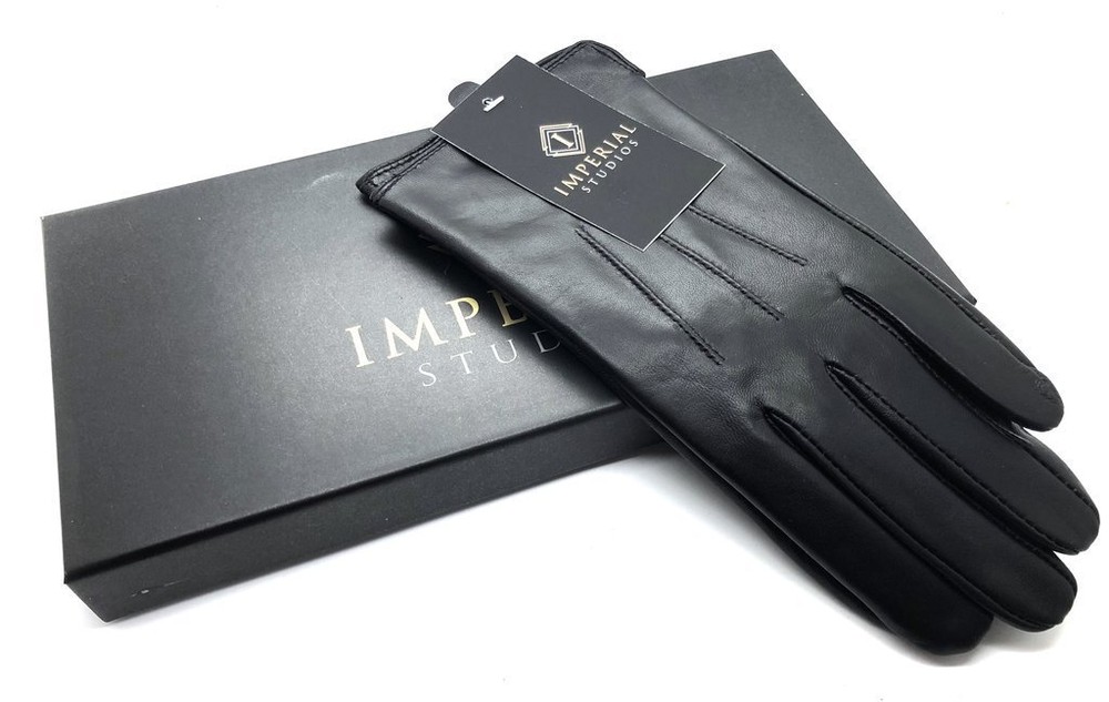 LADIES LEATHER 3 POINTER GLOVES
