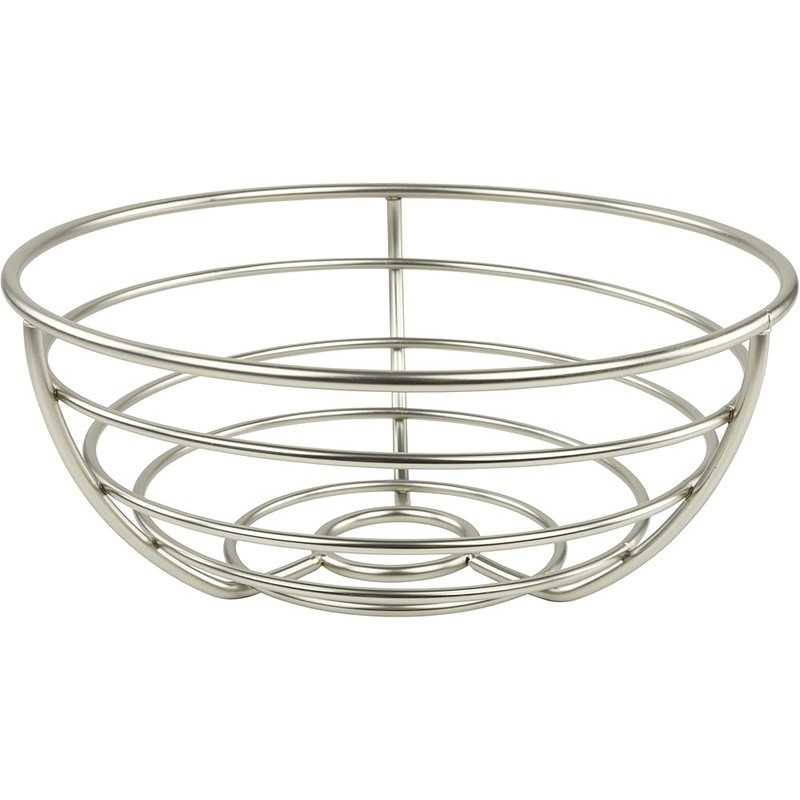 Open Wire Fruit Bowl Organizer Countertop Storage Even Ripening Produce Holder