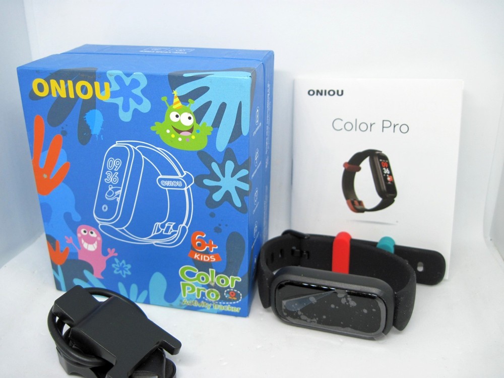 ONIOU Activity Tracker Watch For Kids 6+ Black