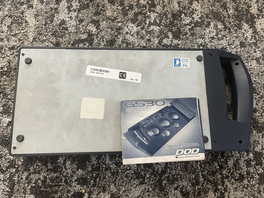 DOD GS30 Digital Multi Effect Guitar System Rare Vintage Effects Processor